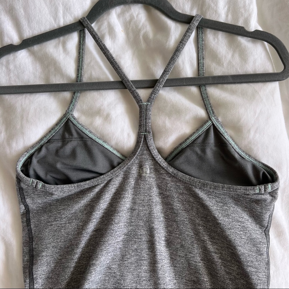 LuluLemon Gray Racerback Tank